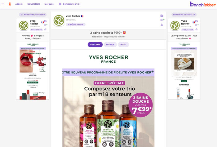 benchletter screenshot 3