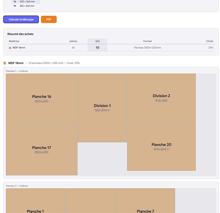 Meublier screenshot 2